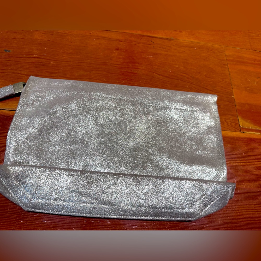 Tracey Tanner gold clutch